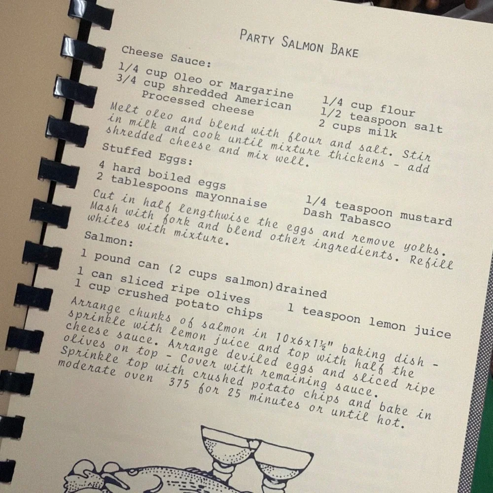 Faye Russell's Foods with a Flair Cookbook 1991 Spiral Bound 2nd Print Recipes